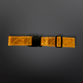 Reflective Web Belt (Color: Gold)