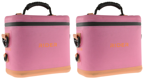 Jet Ski Coolers by Rider Coolers - Set PWC Coolers, Fits All Personal Watercraft (Color: Pink)
