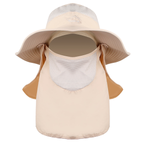 Fishing Bucket Hat (Color: Beige)
