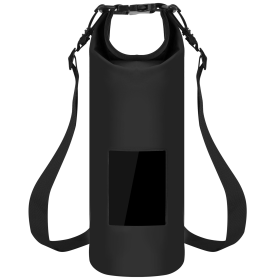 Floating Waterproof Dry Bag (Color: Black)