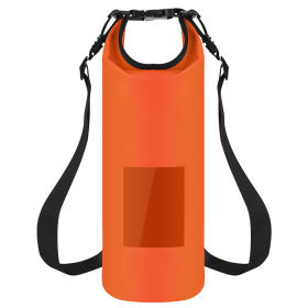 Floating Waterproof Dry Bag (Color: Orange)