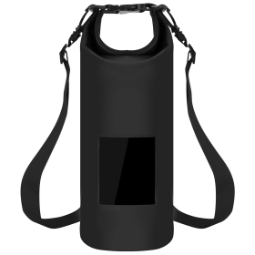 Floating Waterproof Dry Bag Floating Dry Sacks (Color: Black)