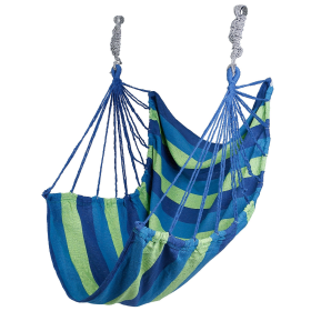 440LBS Hammock Hanging Chair (Color: Blue)