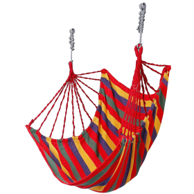 440LBS Hammock Hanging Chair (Color: Red)