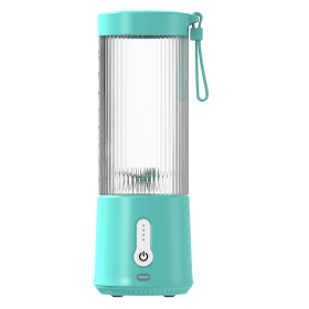 450ML/15.2OZ Portable Fruit Blender (Color: Blue)