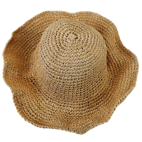 Ladies Summer Sun Hat (Color: Khaki)